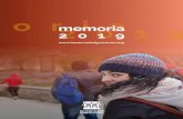 memoria 2019memoria 2019...MEMORIA 2019 memoria Esta memoria de actividades recopila proyectos, participa-ciones, datos, hitos y logros del año 2019 en la Fundación La Merced Migraciones.