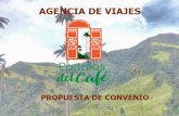 AGENCIA DE VIAJES · PORTALES DEL CAFÉ Agencia de Viajes especializada en el Eje Cafetero, con Registro Nacional de Turismo 7716, perteneciente a la Ruta del Café y ganadora del