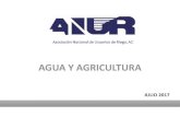 AGUA Y AGRICULTURA · La producción Agropecuaria sustentable, rentable y productiva requiere del recurso agua como un factor estratégico e imprescindible. Estudios e investigaciones