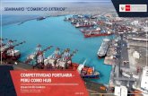 SEMINARIO COMERCIO EXTERIOR · 2018. 4. 20. · previsibilidad en las operaciones de comercio exterior e implementación de una política de logística de carga; así como contribuir