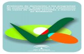 Índice - Junta de Andalucía · programas de evaluación, diagnóstico y tratamiento (Equipos especializados) Dirección General de Infancia y Familias (DGIF) Seguimiento de Programas,