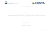 COLOMBIA PRODUCTIVA - Fiducoldex · Página 2 de 59 CAPÍTULO 1 CONDICIONES GENERALES 1. INFORMACIÓN GENERAL DEL CONTRATANTE COLOMBIA PRODUCTIVA, administrado por la Fiduciaria Colombiana