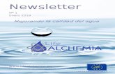 Newsletter - LIFE ALCHEMIA€¦ · Newsletter Nº 1 Enero 2018 Mejorando la calidad del agua  Con la contribución del programa LIFE de la Unión Europea LIFE16 ENV/ES/000437