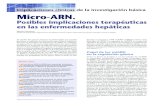 Implicaciones clínicas de la investigación básica Micro-ARN.aeeh.es/wp-content/uploads/2011/12/v10n4a692pdf001.pdf · (miARN) son moléculas de ARN de cadena sencilla pequeñas