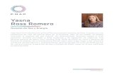 Yasna Ross Romero - ENAP · Ross Romero Gerente de Gas y Energía-- Ingeniera Civil Industrial de la Pontiﬁcia Universidad Católica de Chile. Cuenta con una trayectoria de más