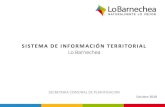 Lo Barnechea - IDE Chile · Aprendizaje conceptual: Smart Cities, SCADA, IoT y Intelligence Operative. Reunión con direcciones para transmitir capacidad, visión SIG y conocer necesidades