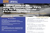 Taller TFG 2018 - Pablo de Olavide University · 2020. 3. 18. · Taller para la elaboración de TFG en la Facultad de Humanidades 31 octubre 9.00-10.30 El Trabajo de Fin de Grado