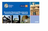 Encuesta Nacional Bicentenario Universidad Católica - Adimark · 2008. 11. 6. · Etapa 1: Las unidades de la primera etapa son las comunas, las cuales se seleccionan aleatoriamente