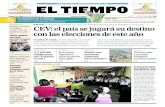 NACIONALES > CEV: el país se jugará su destino con las ...media.eltiempo.com.ve/EL_TIEMPO_VE_web/25/diario/docs/... · el periÓdico del pueblo oriental aÑo liii - nº 2 0.0 0