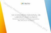 VIII CONGRESO NACIONAL DE LABORATORIO CLÍNICOlabclin2014.pacifico-meetings.com/images/site/PDFLabclin2014/Works… · Consorcio Hospital General Universitario de Valencia Bienvenida