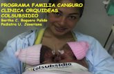 PROGRAMA FAMILIA CANGURO CLINICA ORQUIDEAS …fundacioncanguro.co/wp-content/uploads/2020/05/ORQUIDEAS-Dr-B-… · clinica orquideas colsubsidio programa familia canguro 2. egreso
