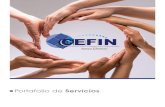 cefin.orgcefin.org/uploads/portafolio-cefin.pdf · 001 de 2008 Establecer una alianza estratégica de gestión y administración de un conjunto de proyectos productivos del sector