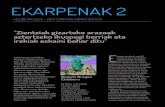 EKARPENAK 2 - Navarra€¦ · • Zientziako laborategiko praktikak sarritan irakasleak guztiz ezarritako ildo itxi batetik abiatzen dira. Ikasleek praktikak egin egiten dituzte baina