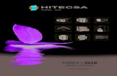 TARIFA | 2019 - Hitecsa Cool Air€¦ · Tarifa 2019 7 UNIDAD CENTRAL - Bomba de calor full inverter UNIDADES INTERIORES - Hasta 8 unidades interiores (UI) combinables H 2O OCTOPLUS