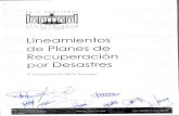 Villa de Tezontepec – Presidencia Municipal 2016 – 2020€¦ · Lineamientos de planes de recuperación por desastres Introducción El plan de contingencia de tecnologías de
