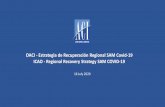OACI - Estrategia de Recuperación Regional SAM Covid-19 ... Estrategi… · los protocolos de limpieza de aeronaves. Lecciones Aprendidas & Recomendaciones Lessons Learnt & Recommendations