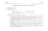 PROGRAMA DE QUIMICA ANALITICA - Facultad de Ciencias ...fcai.uncuyo.edu.ar/upload/programa-de-quimica-analitica-20171.pdf · PROGRAMA DE QUIMICA ANALITICA 1. Carrera/s: Bromatología