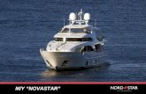 QUINTA ESSENTIA M/Y “NOVASTAR”€¦ · Naval Architect Benetti Interior Designer Carlo Galeazzi Speed 12.5/13.5 knots Range 1500 nm at 12 kn. Fuel capacity 16,000 l (4,226 US