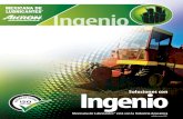 Ingenio - Dicogsa · Aceite: Turbinas 600 (ISO 150) o Hidráulico MH-750 (ISO 150) ... Cojinetes soportes de engranes (baja velocidad) Reductores y Motoreductores (Helicoidales) Cadena