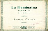 La Mendozina (Zamacueca) op.41 [op.41] · Los dos hermanos, vats Dors bébé para mand. y guitarras, melGdía 0. Meditaeión, para mand. y guitarras, mazurka 0. Petite Marquise, para