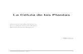La Célula de las Plantas - s5fd86a88dcb0a666.jimcontent.com€¦ · La Célula de las Plantas - 2014 3 Figura 1: Esquema de una célula vegetal con las principales estructuras celulares.(Quiroga