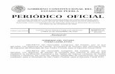 GOBIERNO CONSTITUCIONAL DEL ESTADO DE PUEBLA …cholula.gob.mx/images/leyes/Iniciativa_de_decreto_que_reforma_la_l… · del once de diciembre del año en curso, con el objeto de