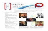 F O R O · III Cumbre del CELAC: resumen de la conferencia de prensa Página 4-5 La CELAC y el destino de América Latina Página 6-8 Invitación a los Gobiernos de Colombia, México,