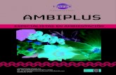Catalogo ambiplus ESP hojas - Vinfer · AMBIENTADOR MANZANA PROPIEDADES: Ambientador concentrado de larga duración. Su fórmula de alta calidad proporciona un ambiente fresco, limpio