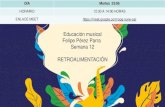 Educación musical Felipe Pérez Parra Semana 12 … · 2020. 6. 22. · 5. Con que instrumento se confunde el cuatro venezolano: 38 (70,4 0/0) 37 de 54 respuestas correctas BAJO