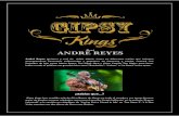 ¿Sabías que…? · André Reyes (guitarra y voz) de GISPY KINGS: Canta en diferentes estilos que incluyen principalmente elementos tradicionales y populares de flamenco y rumba,