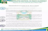 Municipalidad Distrital de Nueva Cajamarcanuevacajamarca.gob.pe/docs/2019/ralcaldia/...Junio de 2007 hasta la actualidad en el cargo de Jefe de la Oficina Municipal de Apoyo a ...