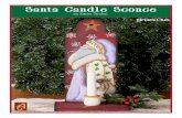 Santa Candle SconceSanta Candle Sconce By Karen Strubel Palette: Deco Art Americana Acrylics: Black Plum #13172 Bleached Sand #13251 Burnt Umber #13064 Calico Red #13020 Cocoa #13253
