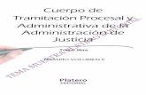Cuerpo de Tramitación Procesal y - Platero Editorial · Tramitación Procesal y Administrativa de la Admón. de Justicia. Turno libre Tema 16 10 1/2000, de 7 de enero, de Enjuiciamiento