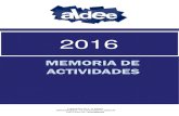 Diapositiva 1 - aldee.org · MEMORIA DE ACTIVIDADES . 2016. Loiola Kalea, 14, 3. - 8. bulegoa 20005 DONOSTIA - SAN SEBASTIÁN G-48453138. aldee@aldee.org -