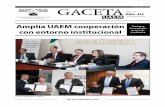 Amplía UAEM cooperación Yautepec con entorno institucional ... · En este contexto de ampliación de los vínculos de la co- ... a su vez, se obtienen una serie de beneficios mutuos,
