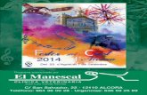 El Manescal · Bancaja), inauguración de la exposición: XXX CONCURSO DE CARTELES-FIESTAS DEL CRISTO 2014. 12:30 h.: En los Salones de Bancaixa, exposi-ción fotográfica de la artista