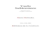 Vuelo Subterráneo · Vuelo Subterráneo (Segunda edición corregida y aumentada) Mario Meléndez Talca, Chile, 2004. Biblioteca de La Sombra.1.