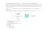 Programación 3 - Guía de Estudio - DLSI - UA...Desarrollo guiado por pruebas - Wikipedia, la enciclopedia libre Refactoring guru U.D. 11 - Principios fundamentales del paradigma