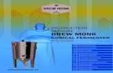 INSTRUCTION MANUAL BREW MONK EN - Instruction Manual Brew Monk COMPONENT SHEET Thank you for purchasing
