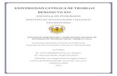 UNIVERSIDAD CATÓLICA DE TRUJILLO BENEDICTO XVIrepositorio.uct.edu.pe/bitstream/123456789/549/1/... · 2019. 6. 6. · Alonso, y para medir habilidades sociales se empleó la escala