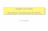 Análisis de Fourier Tema final: Transformada de Fourierrpaya/documentos/Fourier/2018-19/Pres_Trans...Definici´on y primeras propiedades Resultados principales Propiedades de la transformada