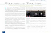 Procesos Textiles · El proceso de retintura requiere maquinaria especí-fica en función de los distintos procesos que requiere cada materia textil, así como unos conocimientos