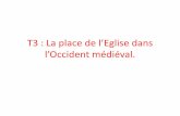 T3 : La place de l’Eglise dans l’Occident médiéval. · Anselme, abbé du Bec, et par Geoffroi, évêque de Paris. Au niveau inférieur de la verrière, un groupe de réfugiés