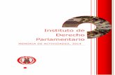 Instituto de Derecho Parlamentario - UCM...Este documento recoge la Memoria de actividades del Instituto de Derecho Parlamentario durante el año 2014, creado entre la Universidad