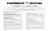 PERIÓDICO OFICIAL - Fiscalía General del Estado de Morelos · Protocolo Nacional de primer respondiente con los anexos de informe policial homologado, cartilla de derechos y mapa