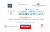 EL RELEVO GENERACIONAL EN LA EMPRESA FAMILIARcef-ugr.org/wp-content/uploads/2017/04/S20-Daniel... · Hay numerosos ejemplos de lo contrario La sucesión como un proceso, no como un