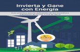 Invierta y Gane con Energía - SEI Energy · investigación y desarrollo en el ámbito de la producción y utilización de energía a partir FNCE o gestión eﬁciente de la energía.