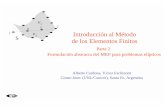 Parte 2 Formulación abstracta del MEF para problemas elípticos...Introducción al Método de los Elementos Finitos 9 Problema continuo en forma abstracta Objetivos: • Dar un tratamiento