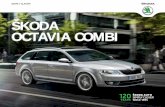 ŠKODA OCTAVIA COMBIaz749841.vo.msecnd.net/siteseses/alv1/23113523-c... · la reducción de emisiones de CO2. En motores diesel tenemos el motor de 4 cilindros, 1.6 TDI CR 110 CV
