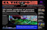 PÁG. 8 Grandes Ligas PREGUNTA DE LA SEMANA: AN inicia ...media.eltiempo.com.ve/EL_TIEMPO_VE_web/72/diario/... · Bera Socialista, color azul, fa-lleció ayer a causa de una frac-tura